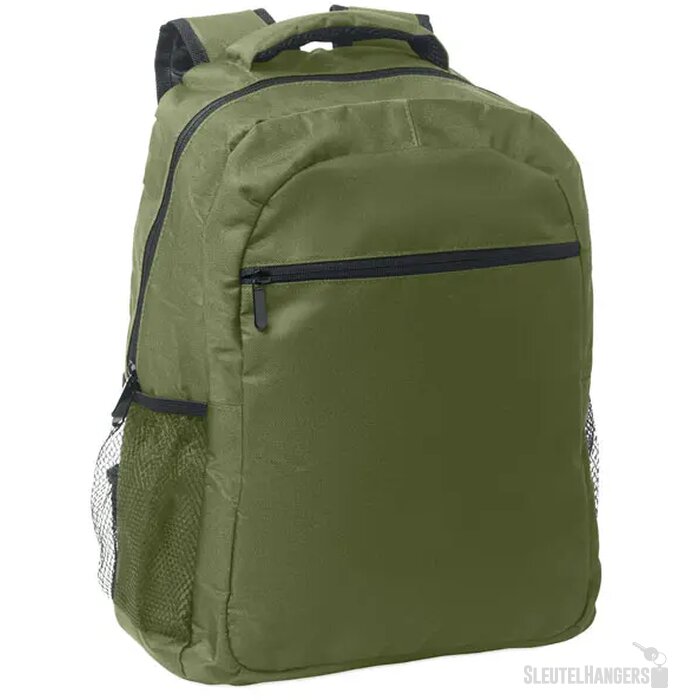 15 inch laptop rugzak Puter / topper legergroen