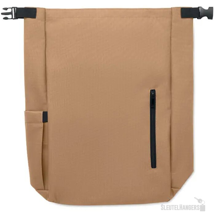 15" rolltop laptop rugzak Uniton khaki