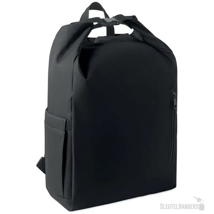 15" rolltop laptop rugzak Uniton zwart