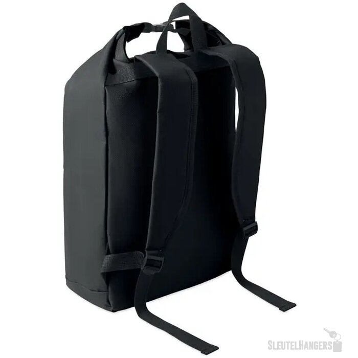 15" rolltop laptop rugzak Uniton zwart
