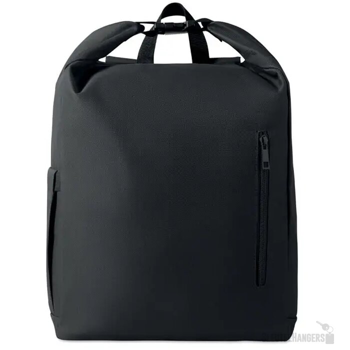 15" rolltop laptop rugzak Uniton zwart