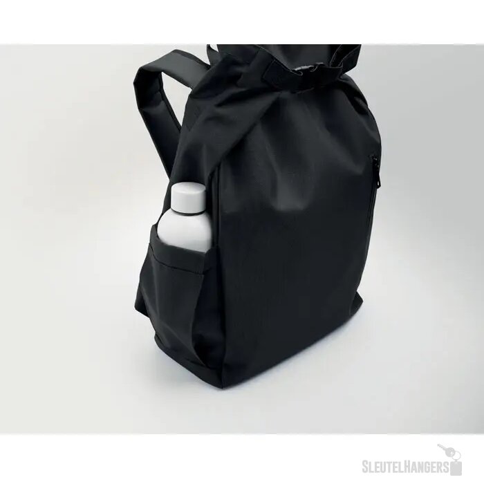 15" rolltop laptop rugzak Uniton zwart