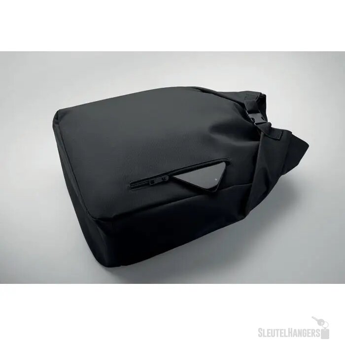 15" rolltop laptop rugzak Uniton zwart