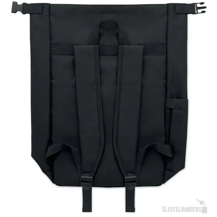 15" rolltop laptop rugzak Uniton zwart
