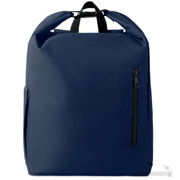 15" rolltop laptop rugzak Uniton marineblauw