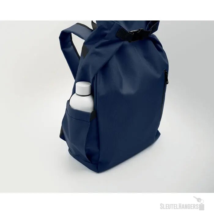 15" rolltop laptop rugzak Uniton marineblauw