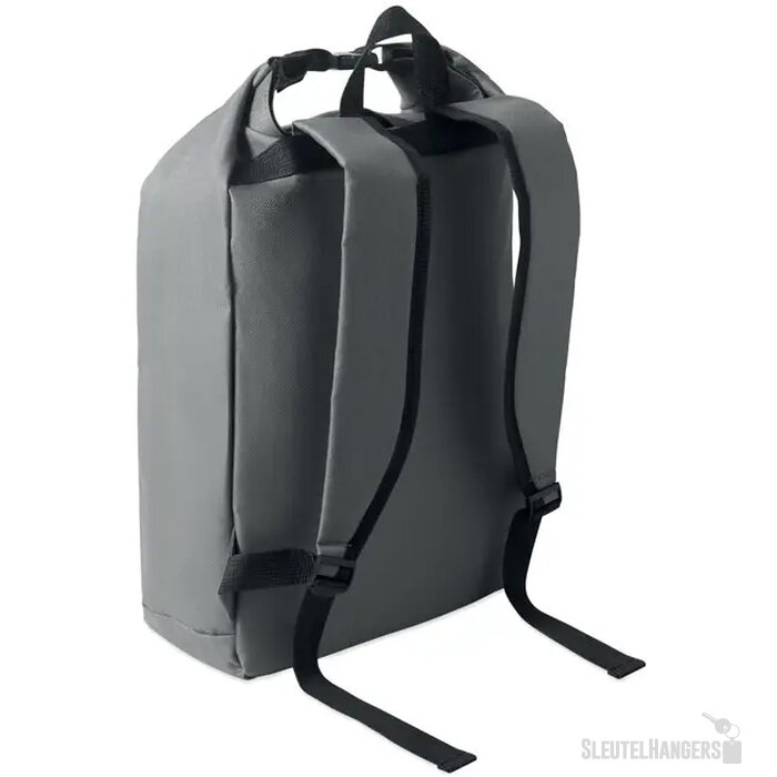 15" rolltop laptop rugzak Uniton steengrijs