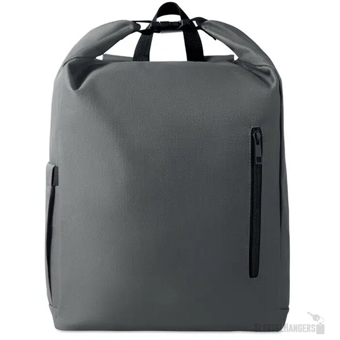 15" rolltop laptop rugzak Uniton steengrijs