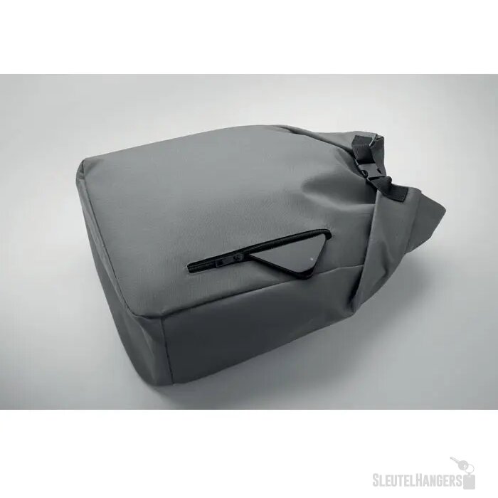 15" rolltop laptop rugzak Uniton steengrijs