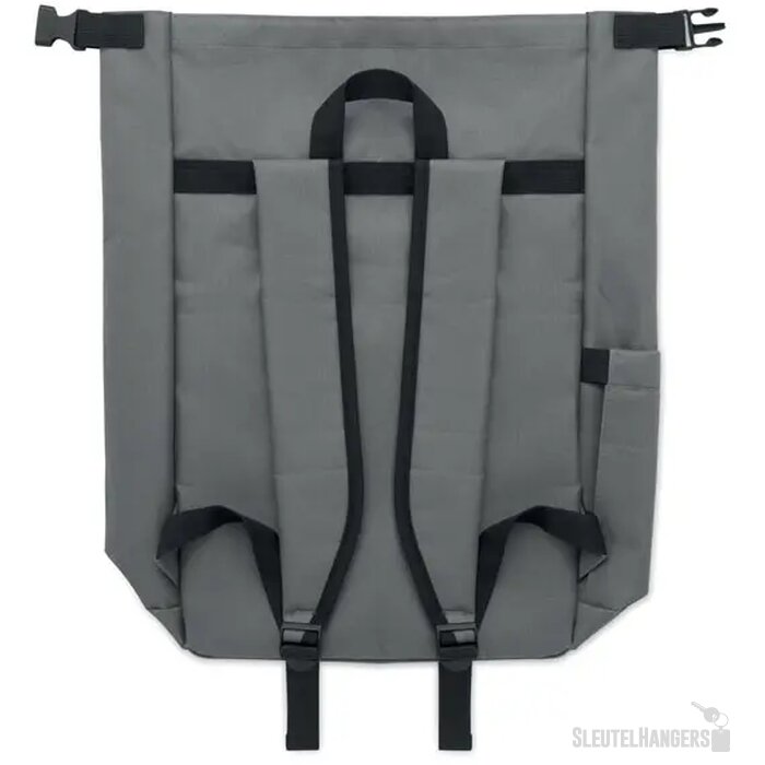 15" rolltop laptop rugzak Uniton steengrijs
