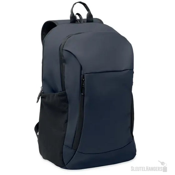 15" zachte pu laptop rugzak Korovin Kobaltblauw