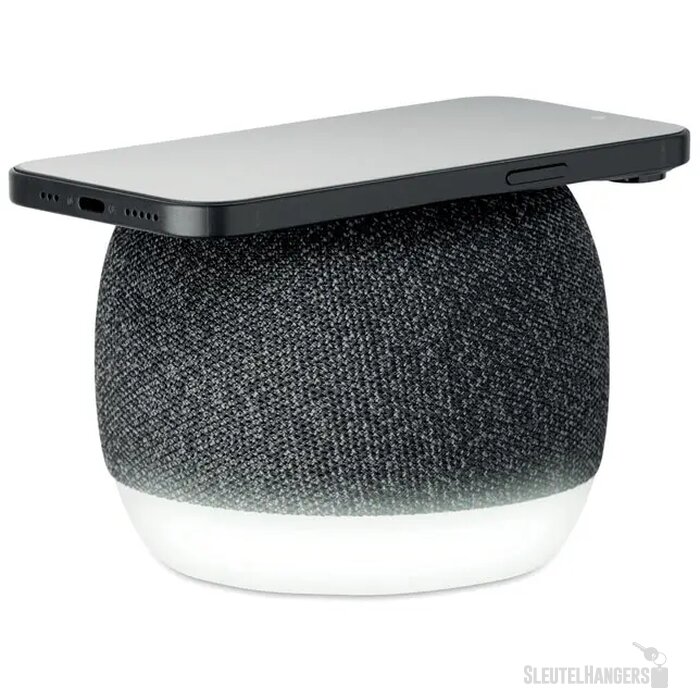 15w speaker met oplader Listoo+ zwart