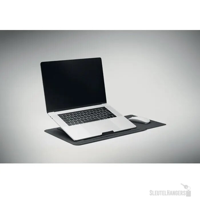 16 inch laptophoes van vilt Practic zwart