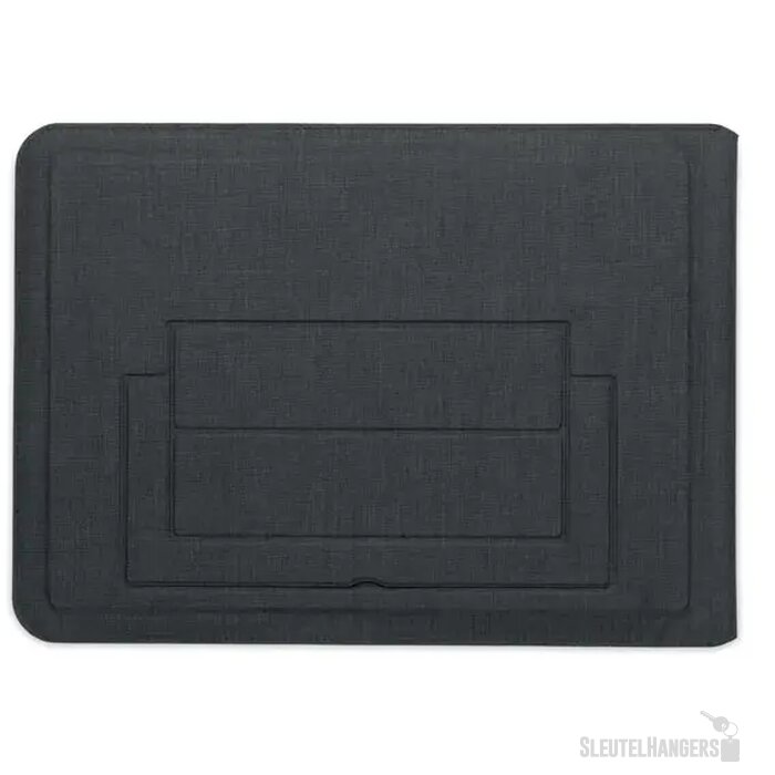 16 inch laptophoes van vilt Practic zwart