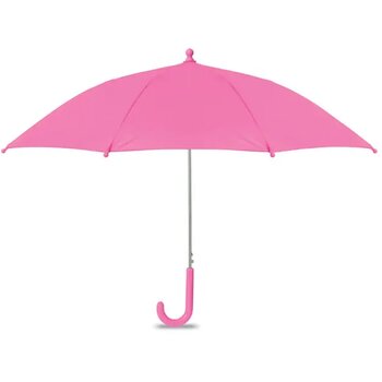 18" automatische kinderparaplu Drykid fuchsia