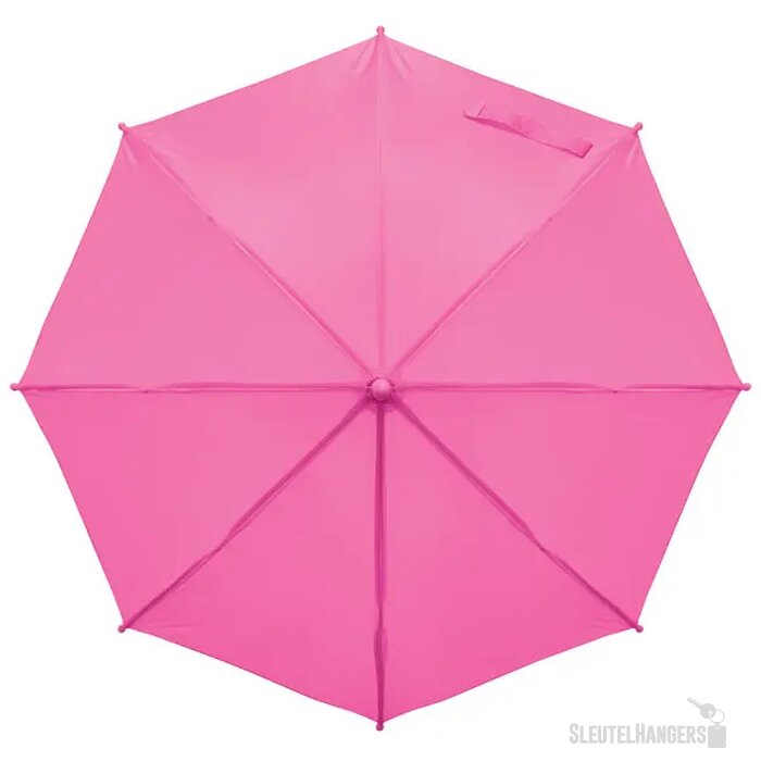 18" automatische kinderparaplu Drykid fuchsia