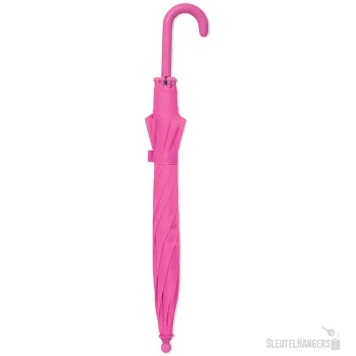 18" automatische kinderparaplu Drykid fuchsia