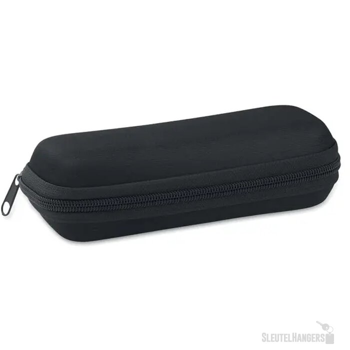 19 inch opvouwbare paraplu Portland zwart