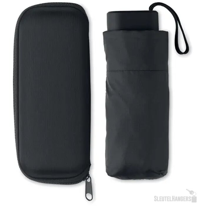 19 inch opvouwbare paraplu Portland zwart