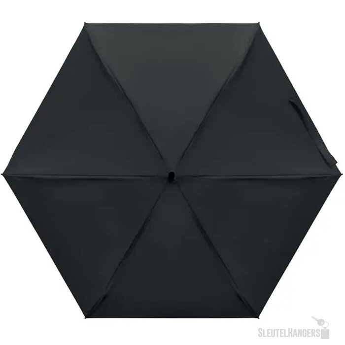 19" windbestendige paraplu Portland sin zwart