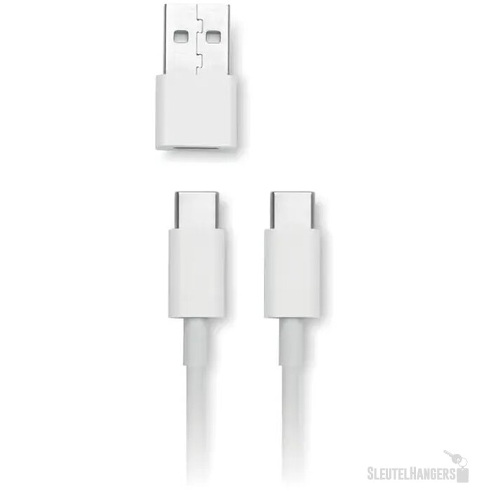 2-in-1 opvouwbare lader 15w Flip wit