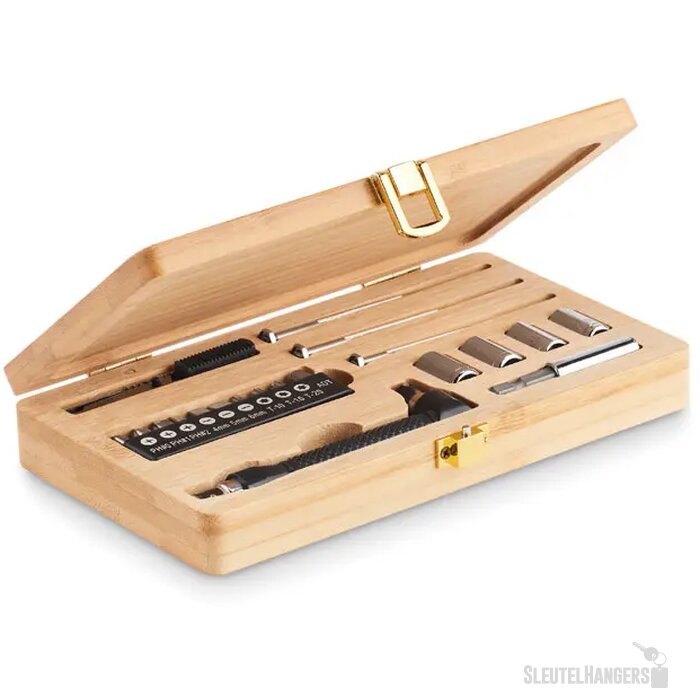 21-delige gereedschapsset Gallaway hout