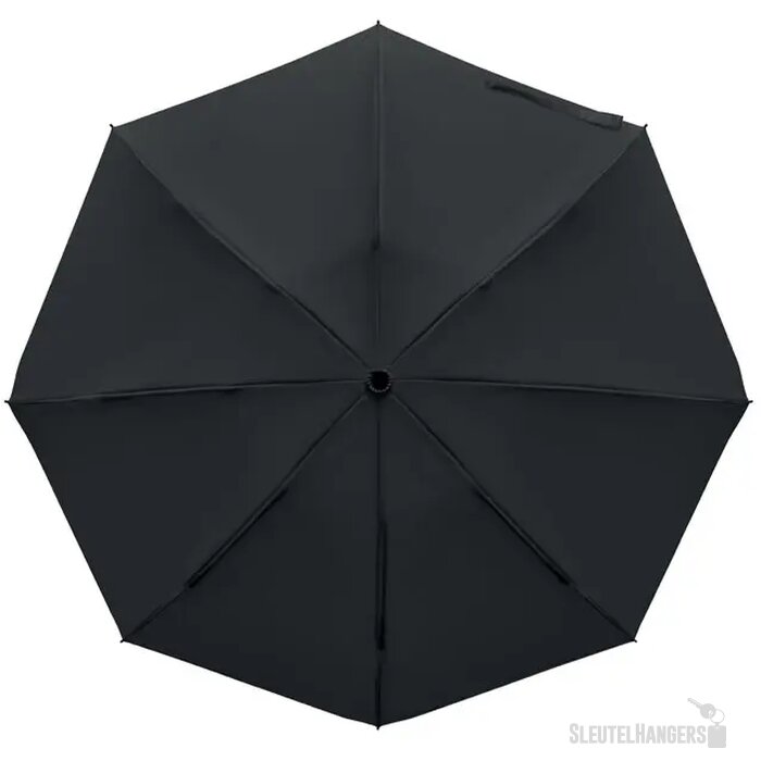 23" windbestendige paraplu Agumbe zwart