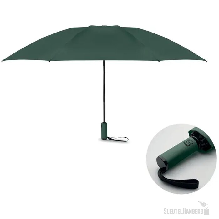 23" windbestendige paraplu Agumbe groen