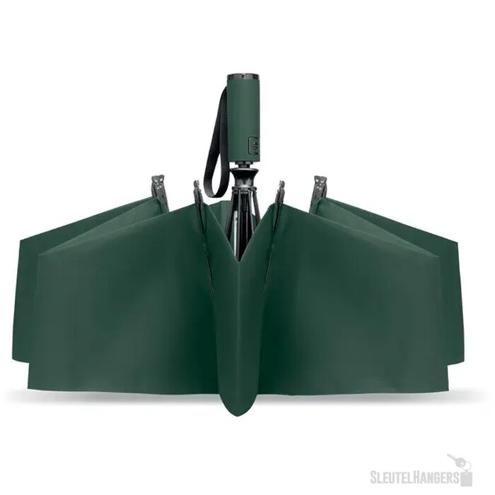 23" windbestendige paraplu Agumbe groen