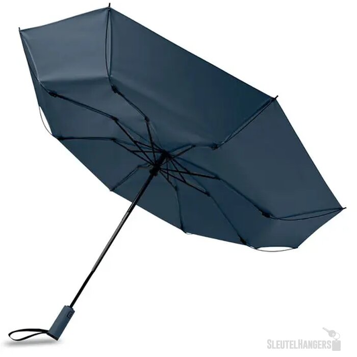 23" windbestendige paraplu Agumbe blauw