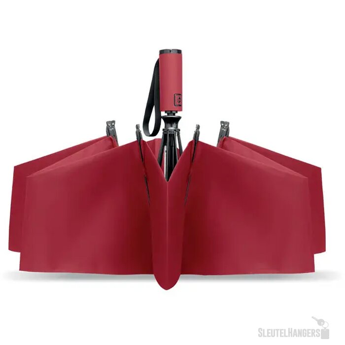 23" windbestendige paraplu Agumbe bordeaux