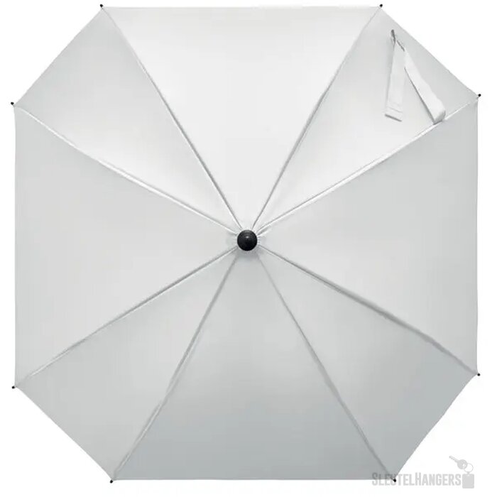 23" windbestendige paraplu Amboli Wit