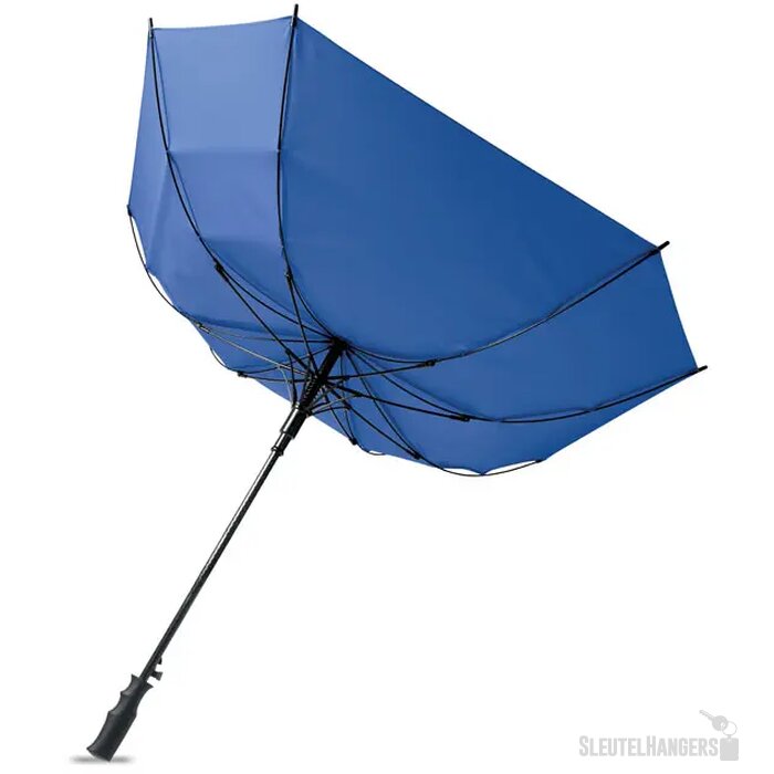 23" windbestendige paraplu Amboli Kobaltblauw