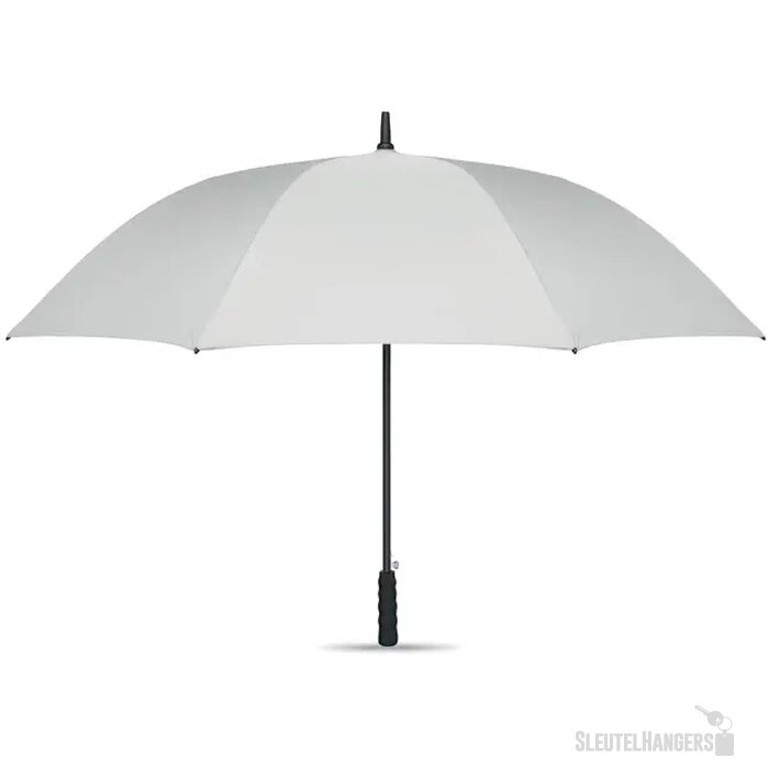 27 inch windbestendige paraplu Lluvia wit