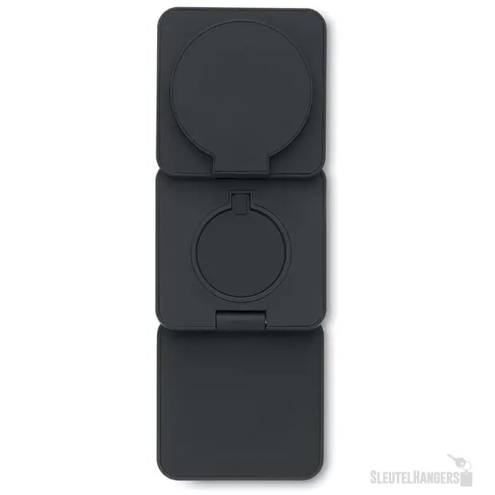 3-in-1 opvouwbaar laadstation Netica Zwart