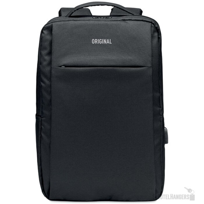 Rpet laptop rugzak Seoul Zwart