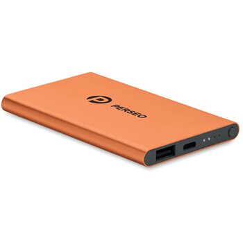 4000 mah power bank type c Powerflat c oranje 4000 mah power bank type c Powerflat c oranje