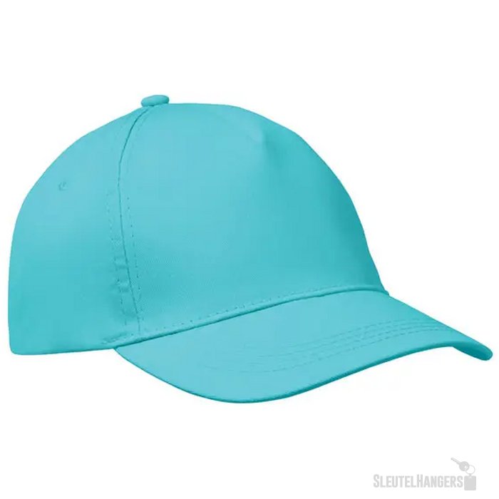 5 panelen baseballpet Buzz Turquoise