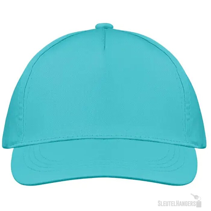 5 panelen baseballpet Buzz Turquoise