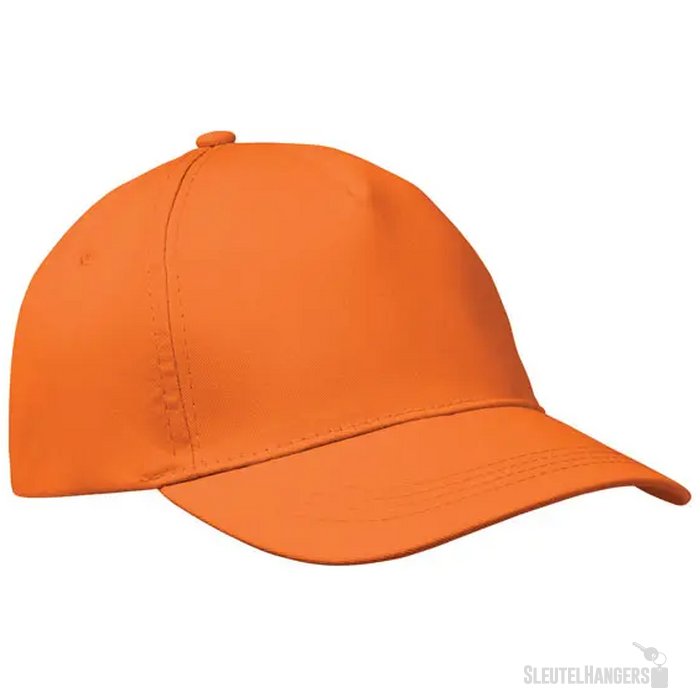 5 panelen baseballpet Buzz Oranje