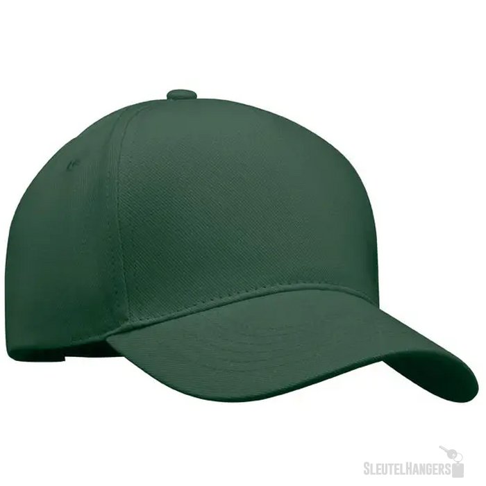 5 panelen baseballpet Long beach singa Groen