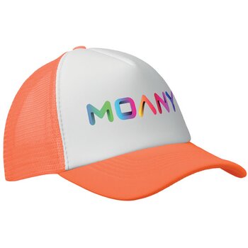 5 panelen trucker pet Bubble neon oranje 5 panelen trucker pet Bubble neon oranje