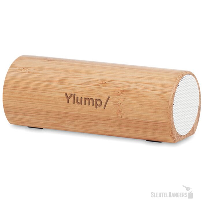 5w draadloze bamboe speaker Speakbox Bruin