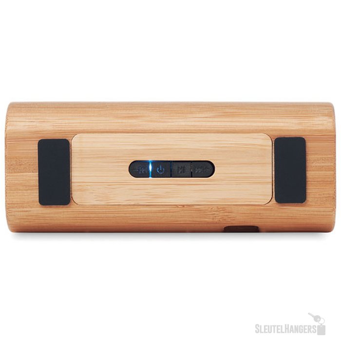 5w draadloze bamboe speaker Speakbox Bruin