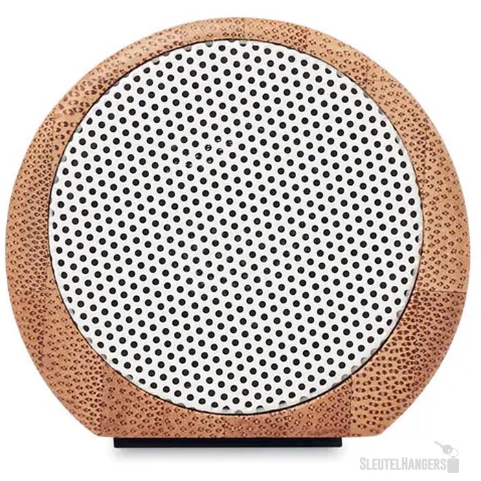5w draadloze bamboe speaker Speakbox Bruin