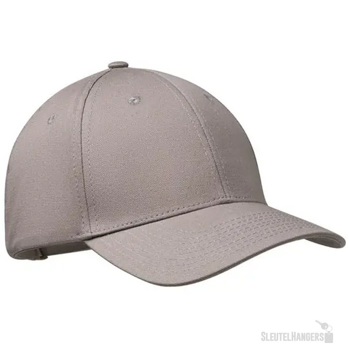 6 panelen katoenen baseballpet Bahamas Grijs