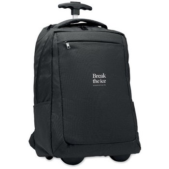 Rpet rugzak trolley 15" Dalvik Zwart