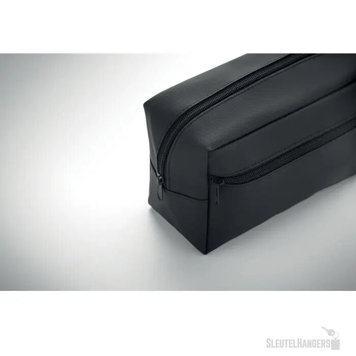 600d rpet toilettas Doppkit zwart
