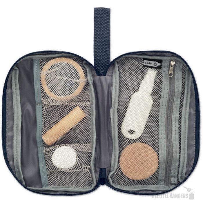 Rpet toilettas Vanit Kobaltblauw