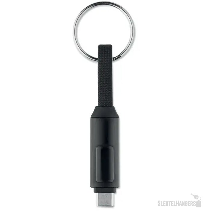60w oplaadkabel sleutelhanger Keysto zwart